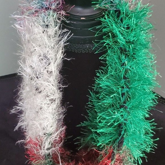 Scarf Neck Muff Multicolored Stretch Warm - Picture 2 of 5